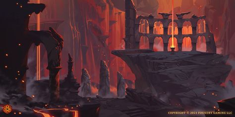 ArtStation - Foundry Virtual Tabletop - Homepage Background Homepage Background, Name Project, Virtual Tabletop, Logo Name, Background Illustration, Character Art, Table Top, Gaming, Art Design