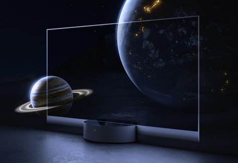 Transparent Tv, 3d Product Modeling, Product Modeling, Top Mobile Phones, Floating In The Air, Flexible Display, Oled Tv, 3d Product, Create Graphics