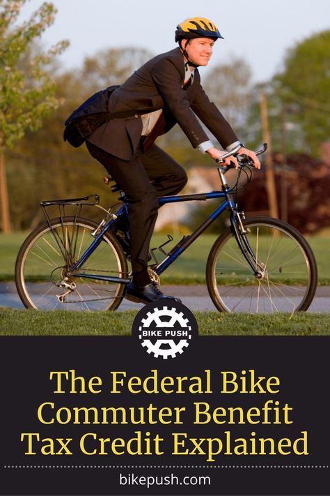 If you commute to work on your bike, you may be soon eligible for Federal Bike Commuter Benefit. Here's how it works and what qualifying for this benefit means for you. Bike Commuter Style, Bicycle Commuting, Bike Commute, Bike Commuting, Bike Cap, Cycling For Beginners, Commuter Bicycle, Cycling Tips, Tax Credits