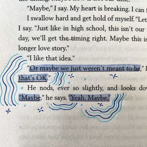 Book Quotes Aesthetic Annotations, Pages Aesthetic Book, Blue Book Annotations, Book Notes Ideas Reading, Cute Book Annotation Aesthetic, Notes On Books Aesthetic, Annotated Books Ideas, Annotating Books For Friends, Book Annotating Ideas