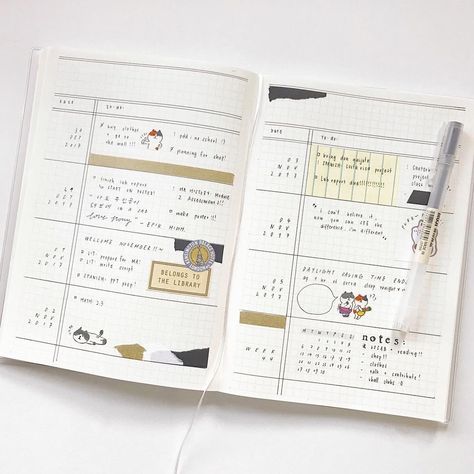 穗雅 ☻ on Instagram: “my feed looks like a mess rn bsjka oh welp i think ill be starting a new dimmer feed tmr??? we’ll see. i quite like this spread hehe - - -…” Aesthetic Korean, Bullet Journal Aesthetic, Bullet Journal Notebook, Sketch Notes, Bullet Journal Art, Bujo Inspiration, Journal Aesthetic, Bullet Journal Spread, Bullet Journal Inspo