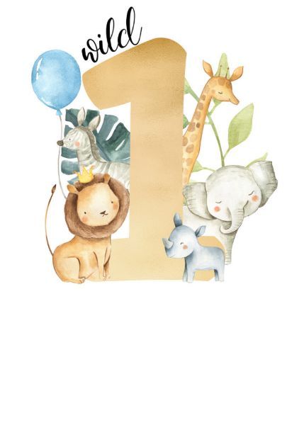 Birthday Safari Theme, Cute Invitation, Safari Invitations, Jungle Thema, Safari Animals Birthday, Wild Birthday Party, Safari Baby Animals, Animal Birthday Invitation, Lion Birthday