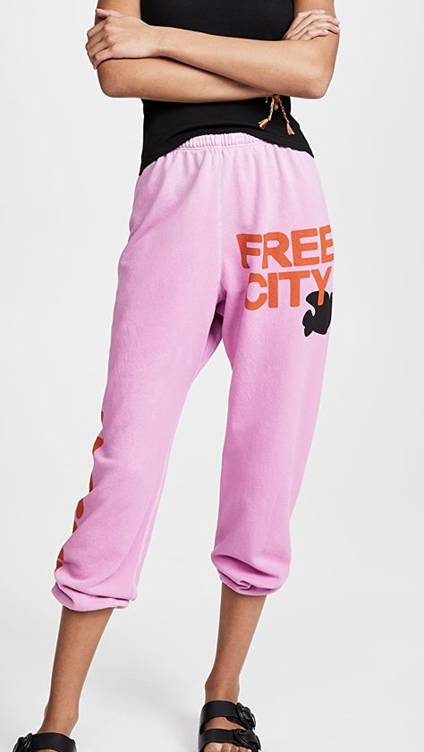 Free City Sweatpants, Womens Outfit Ideas, Pjs For Women, Cozy Pjs, Womens Outfit, Free City, Sweatpants Outfit, Aviator Nation, Create Outfits