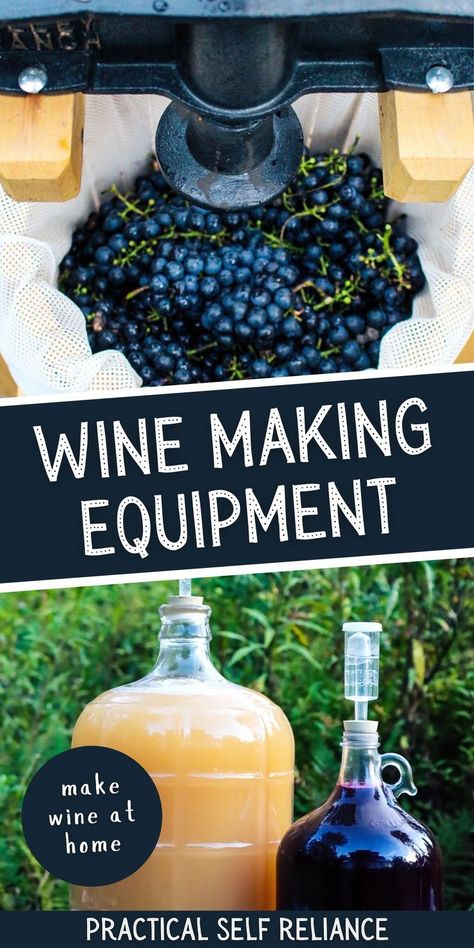 Wine Making For Beginners At Home, Home Made Wine Recipes, Wine Making For Beginners, How To Make Wine From Grapes, Make Wine At Home, Fruit Wine Recipes, Homemade Liqueur Recipes, Wine Corker, Making Wine At Home