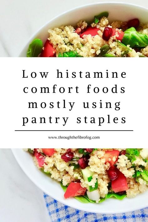 Low Histamine Recipes, Comfort Food Dinners, Histamine Foods, Garbanzo Bean Recipes, High Histamine Foods, Low Histamine Foods, Histamine Diet, Autoimmune Recipes, Food Dinners