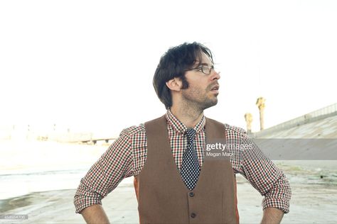 Martin Starr, Casting Pics, August 9, Man Humor, Los Angeles California, Vest Dress, Comedians, Pretty People, Getty Images