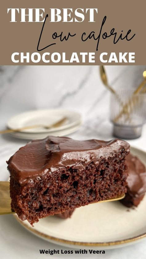 Low Calorie Dark Chocolate Desserts, Low Calorie Cake Recipes, Small Chocolate Cake, Chocolate Zucchini Cake Recipe, Low Calorie Cake, Low Calorie Chocolate, Dark Chocolate Desserts, Sweet Potato Chocolate, Chocolate Zucchini Cake