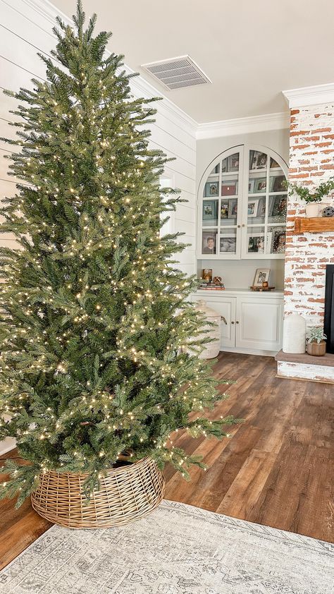 Tiffany • Instagram Growth & Online Business Coach | THE VIRAL HOME DEPOT CHRISTMAS TREE👇🏻 🎄This just may be the best purchase I have made all year. Not only is this tree gorgeous… but it’s… | Instagram Christmas Tree In Bedroom, Foam Christmas Trees, Christmas Tree For Sale, Scream Christmas, Felt Skirt, 6ft Christmas Tree, Christmas Tree Sale, Christmas Planning, Online Coaching Business