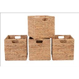 Walmart Services | Walmart (US) Closet Cubbies, Cube Baskets, Baskets Organization, Ikea Units, Baskets For Shelves, Decorative Storage Baskets, Cube Storage Bins, Cube Organizer, Wicker Baskets Storage