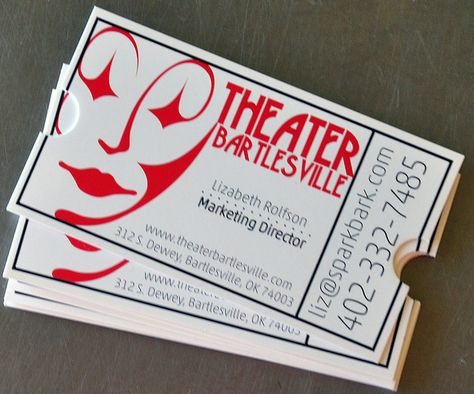 ticket business cards for theater Theater Ticket Design, Ticket Business Card, Film Business Card, Theater Ticket, Theater Card, Artist Business Cards Design, Art Business Cards, Buisness Cards, Beautiful Business Card