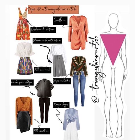 Outfits Inverted Triangle, Inverted Triangle Capsule Wardrobe, Inverted Triangle Vs Rectangle Body Shape, Outfit Ideas For Inverted Triangle Shape, Cloth For Inverted Triangle, Shirt For Inverted Triangle Body Shape, Inverted Triangle Long Sleeve, Invert Triangle Body Shape, Inverted Triangle Body Shape Fashion