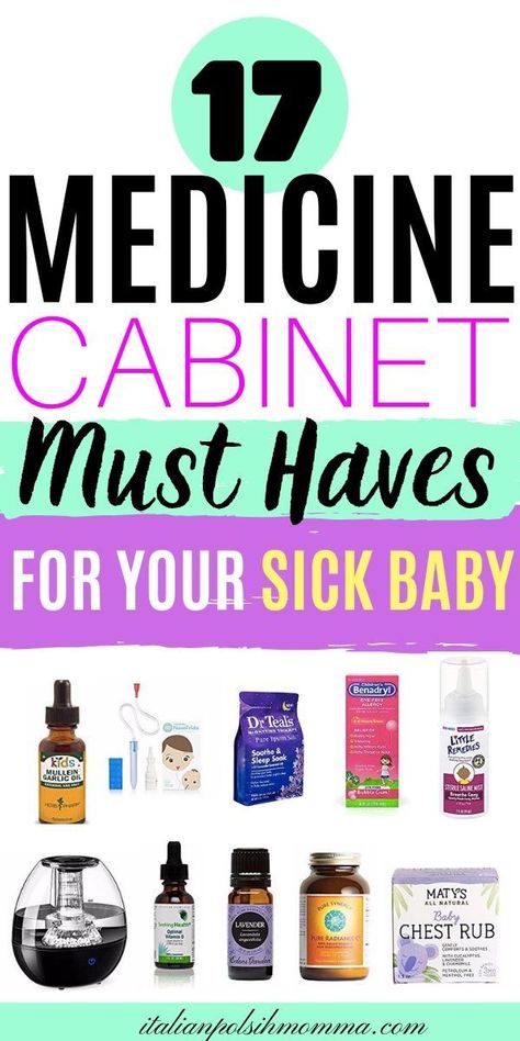 Here are 17 baby medicine must haves to always have on hand! Put these baby medicines on your registry because trust me, you will use them! These are perfect baby essentials to have in your baby medicine kit! #babies #baby #babycare #babyhealth #medicinecabinet #babyregistry #babymusthaves #naturalremedies #parenting Medicine Cabinet Must Haves, Baby Medicine Kit, Medicine Cabinet Essentials, Must Have Baby Items, Baby Medicine, Medicine Kit, Health And Hygiene, Sick Baby, Baby Necessities