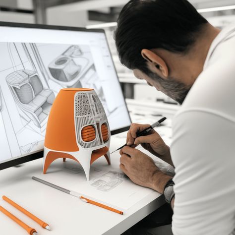 A comparative evaluation of industrial design models produced using rapid prototyping and workshop‐based fabrication techniques Prototype Design, Rapid Prototyping, Model Making, Design Model, Portfolio Design, Design Process, Industrial Design, Product Design, Presentation