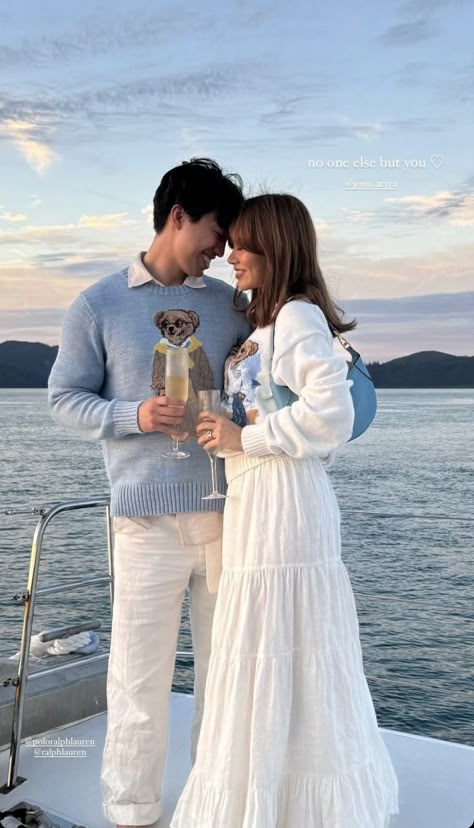 Ralph Lauren Couple Outfits, Husband And Wife Matching Outfits, Men And Women Matching Outfits, Ralph Lauren Couple, Old Money Couple Outfits, Old Money Couple Aesthetic, Old Money Guys, New Year Manifestation, Ralph Lauren Sweater Outfit