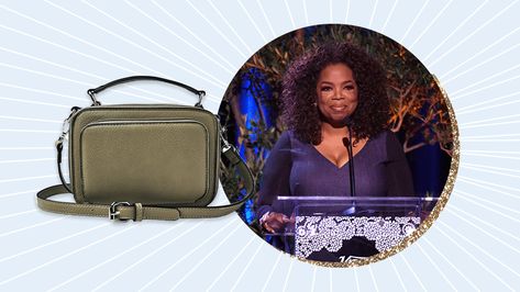 Oprah’s Favorite Things 2021 Includes This Versatile Vegan Bag | StyleCaster Vegan Bag, Oprahs Favorite Things, Glasses Fit, Influential Women, Vegan Bags, Those Days, Crossbody Purse, Small Bag, Black Design