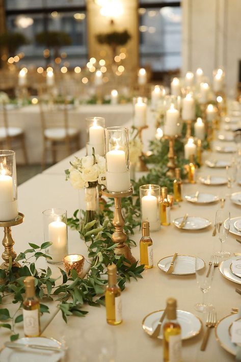 Wedding Colors Brown And Green, Tan Green And White Wedding, Simple Gold Wedding Table Decor, Green And Gold Wedding Reception Decor, Wedding Table Centerpieces Sage Green, Natural Wedding Style, Gold And Sage Wedding Decor, Fall Wedding Gold Accents, Green And Gold Wedding Aesthetic