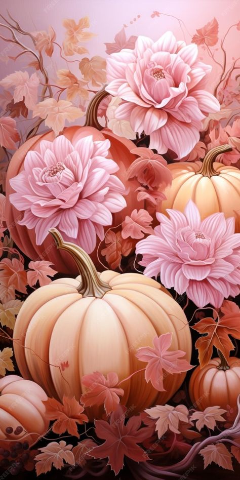 Pink Fall Wallpaper Iphone, Pink Thanksgiving Wallpaper, Cute Pumpkin Wallpaper, Pink Fall Wallpaper, Thanksgiving Wallpaper Iphone November, November Gratitude, November Backgrounds, Bookmark Images, Cute Food Wallpaper