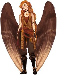 Human Wings, Winged People, Bird People, Wings Art, Dungeons And Dragons Characters, Dnd Art, Mythical Creatures Art, Arte Fantasy, Fantasy Inspiration