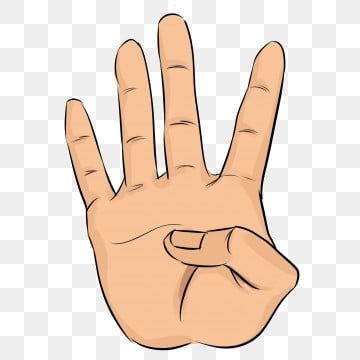 Thumbs Up Clipart, Gesture Illustration, Slender Fingers, Long Fingers, Four Fingers, Finger Pointing, Number Four, Creative Advertising, High Resolution Images