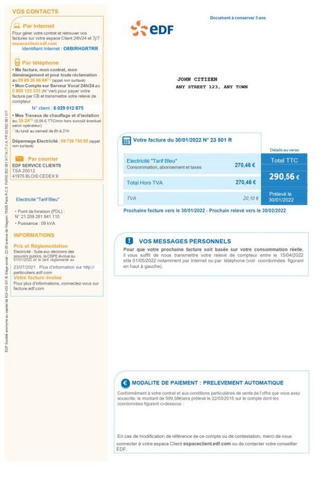 address proof bank statement, address proof passport, france cancelling all utility bills, france energy bill, french energy bill, french utility bills, how much is utility bill, how to get utility bill, how to make utility bill, how to proof address, proof of address, proof of address documents, proof of address letter for bank, proof of address uk, template Bank Proof, Bill Template, Utility Bill, Bank Statement, Energy Bill, Birth Certificate, Energy, France