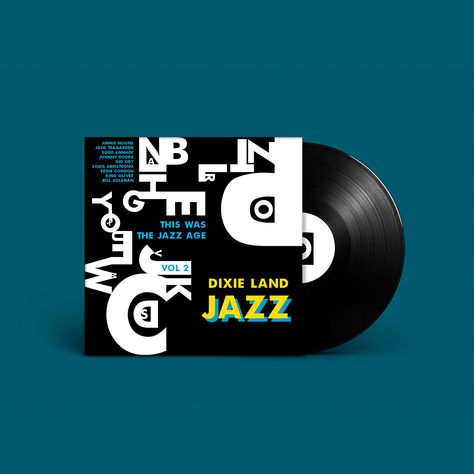 Embracing the rhythm of jazz through typography 🎷✨ Bringing my love for Dixie Land jazz to life with this CD cover design. Let the music speak through letters and style. #JazzTypography #GraphicDesignMagic #graphicartist #albumcover #visualgraphics #coverart #coverdesign #graphicdesign #graphicdesigncommunity Jazz Cd, Design With Letters, Cd Cover Design, Arabic Typography, Jazz Age, Cd Cover, Corporate Design, Freelance Illustrator, Graphic Artist