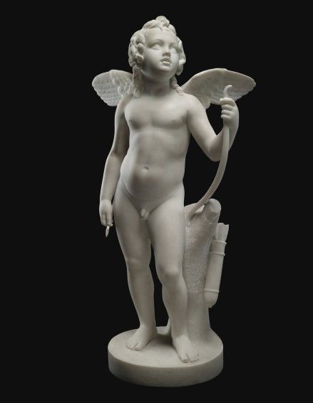 (#273) BERTEL THORVALDSEN (COPENHAGEN 1770-1844 COPENHAGEN)ROME, CIRCA 1826-1828 | Cupid with his bow (Amorino) Bertel Thorvaldsen, Sothebys Art, Master Paintings, Marble Sculpture, Old Master, Art Old, Art Exhibitions, Art Auction, Stone Carving