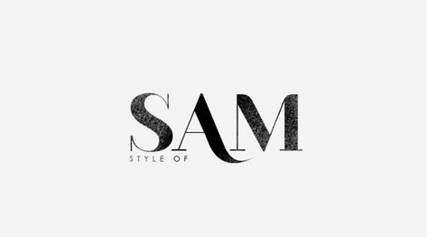 Sam Name, Sam Core, Sewing Logo Design, Clothing Logo Design, Sewing Logo, Flower Logo Design, Calligraphy Name, Backpack Patches, Food Logo Design