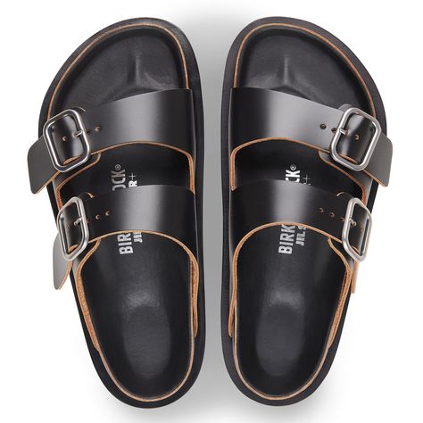 Arizona Jil Sander | shop online at BIRKENSTOCK Mission Fits, Adidas Shoe, Black Birkenstock, Mode Shoes, Summer Shoe, Footbed Sandals, Birkenstock Sandals, Kaia Gerber, Looks Style