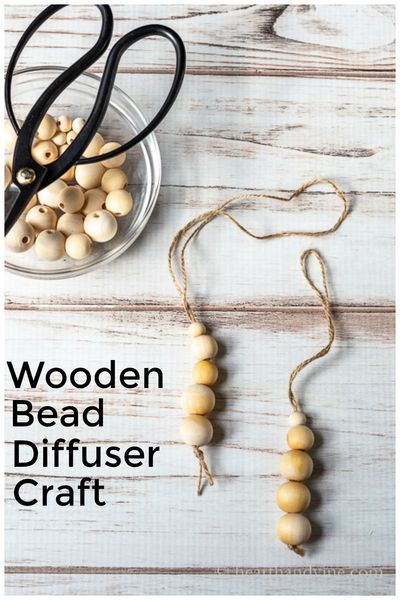 Learn how to make these simple yet effective wood bead diffusers for the car or anywhere in your own. Wooden Beads Home Decor, Diy Oil Diffuser, Beads Home Decor, Diy Essential Oil Diffuser, Car Air Freshener Diy, Diffuser Diy, Wood Diffuser, Car Diffuser Essential Oils, Healing Salve