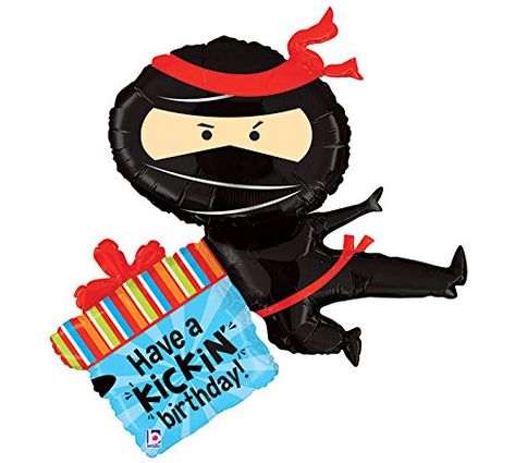 Ninja Party Decorations, Ninja Themed Birthday Party, Ninja Party Favor, Ninja Design, Favor Bags Birthday, Birthday Treat Bags, Ninja Birthday Parties, Ninja Birthday, 38th Birthday