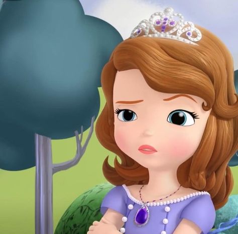 Sofia The First Wallpaper Aesthetic, Sofia The First Icon, Sofia The First Aesthetic, Princes Sofia, Sofia The First Characters, Light Brunette Hair, Disney Princess Sofia, Princess Sofia The First, Steven Universe Wallpaper