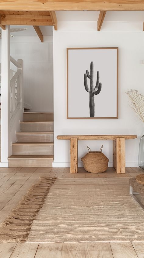 SAGUARO Cactus Vintage Desert Print, Large Wall Art, Western Print, Southern Decor, Modern Wall Art, California Desert, Western Art Poster - Etsy Desert Prints Wall Art, Modern Southwest Entryway, Modern Western Entryway, Desert Coastal Decor, Desert House Interior Design, Desert House Decor, Modern Desert Interior, Desert Chic Living Room, Desert Vibes Decor