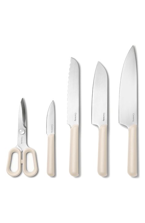 Home Decor Most Popular Kitchen Ideas Cute Kitchen Knives, Knife Kitchen Design, Korean Kitchen Tools, Kitchen Utensil Storage, Korean Kitchen, Kitchen Utensils Set, Kitchen Tool Set, Woodworking Furniture Plans, Beige Kitchen