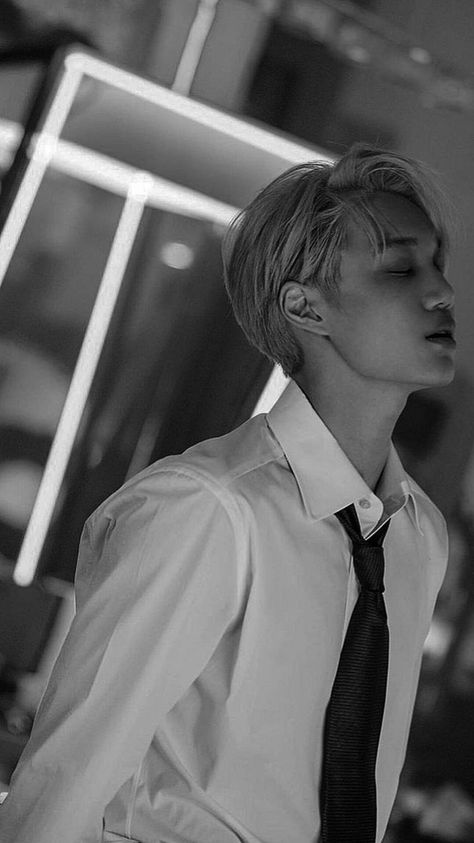 Kai Exo Black And White, Kai Exo Rover, Kai Aesthetic, Mr Rover, Exo Logo, Exo Jongin, Say You Love Me, 12th Anniversary, Kai Jongin