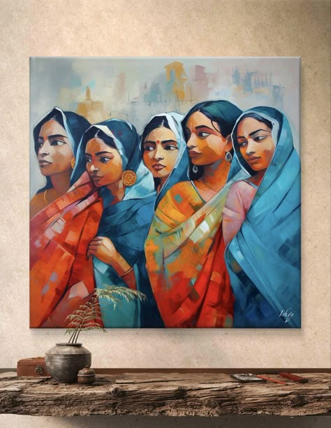 This Giclée Prints item by IshqyBusiness has 40 favorites from Etsy shoppers. Ships from San Francisco, CA. Listed on Jun 1, 2024 Sisters Painting, Asian Family, Indian Wall Decor, Colorful Living Room, Bengali Art, Sisters Art, Art Traditional, Ethnic Art, Indian Paintings