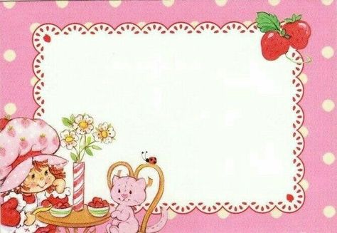 Strawberry Shortcake 1980, Roblox Textures, Strawberry Shortcake Invitations, Organization Aesthetic, Vintage Childhood, Strawberry Shortcake Birthday, Strawberry Shortcake Characters, Hello Kitty Printables, Strawberry Shortcake Party