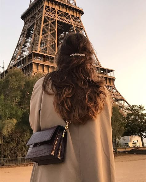 The Eiffel Tower, Eiffel Tower, A Woman, Tower, Purse