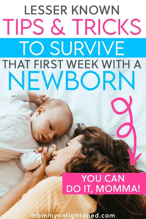 Newborn tips will help a new mom survive the first few weeks with a newborn (because newborns are HARD). Newborn tips can definitely make your life easier and help give you back time to enjoy your newborn baby. Mental Tips, Bringing Baby Home, 4th Trimester, Newborn Baby Care, Newborn Baby Tips, Advice For New Moms, Newborn Hacks, First Time Parents, Breastfed Baby