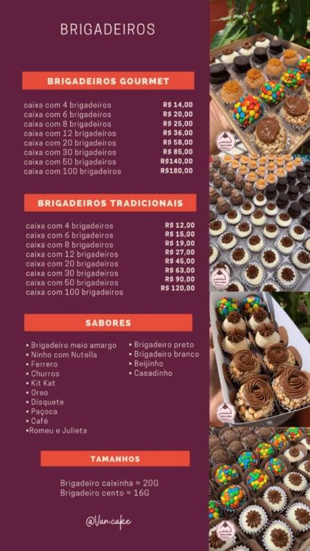 1 dicas de como montar cardapio de doces Brigadeiro Recipe, Sweet Coffee, E Marketing, Brazilian Food, Easter Chocolate, Culinary Recipes, Mini Desserts, Creative Food, Dessert Recipes Easy