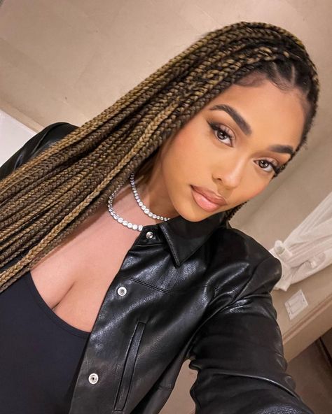 HEIR JORDYN (@jordynwoods) • Instagram photos and videos Khloe And Tristan, Hair Colorful, Afro Braids, Hair Projects, Jordyn Woods, Micro Braids, Box Braids Styling, Big Chop, Box Braids Hairstyles