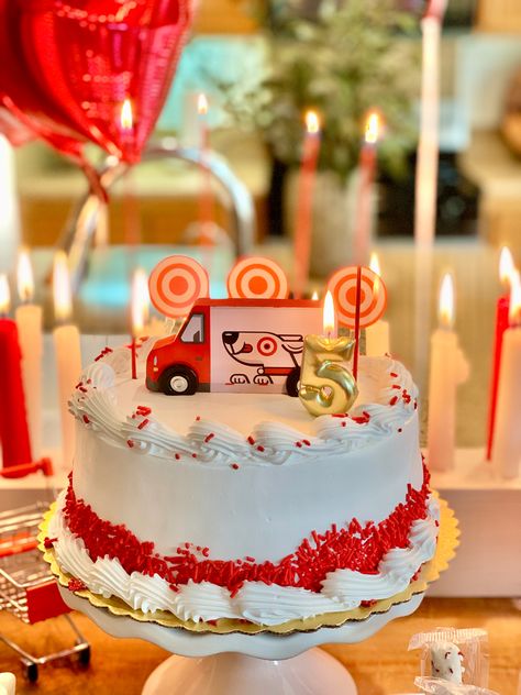 Target Cake Ideas, Target Birthday Cakes, Target Birthday Party, Target Cake, Target Birthday, Target Party, Birthday Morning, Movie Night Birthday Party, Target Inspired Home Decor