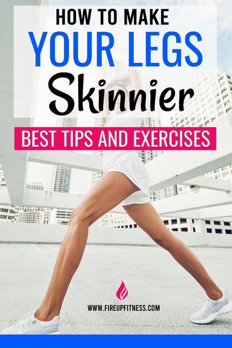 How To Make Your Legs Skinnier 🔥 Best Tips and Slim Legs Exercises 🏃‍♀️ Slim Your Legs Workout, How To Get Lean Legs Fast, How To Slim Inner Thighs Fast, Exercises To Slim Legs And Thighs, Slim Thigh Challenge 30 Day, How To Get Your Legs In Shape, Get Rid Of Leg Fat Fast, Workout For Slim Legs And Thighs, Workouts To Slim Legs Fast