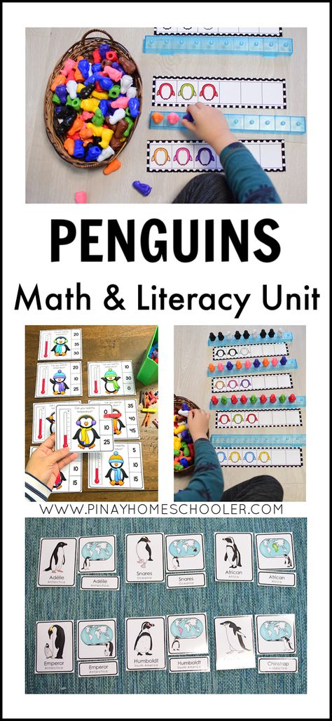 Be Brave Little Penguin Activities, Penguin Prek Activities, Penguin Activities For Preschool, Penguins Preschool, Penguin Centers Preschool, Penguin Math Activities, Arctic Animals Math Activities, Penguin Literacy Activities Preschool, Penguins Kindergarten