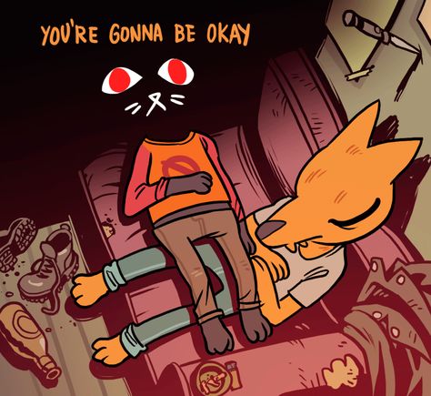 Gregg Lee, Nitw Fanart, Mae Borowski, Night In The Woods, Be Okay, Indie Games, The Villain, In The Woods, Pretty Art