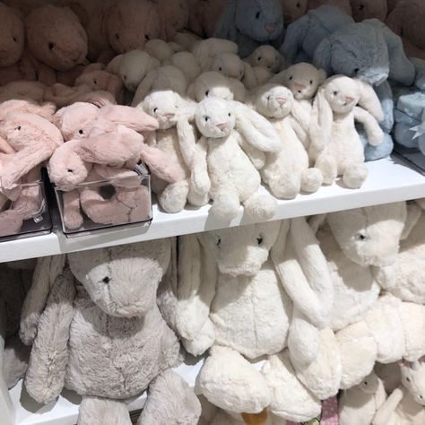 Plush Collection Aesthetic, Bunny Jellycat Aesthetic, Jelly Cat Bunny Aesthetic, Bunny Plush Aesthetic, Jellycat Bunny Aesthetic, Jellycat Bunnies, Jellycat Aesthetic, Aesthetic Plush, Jellycat Plush