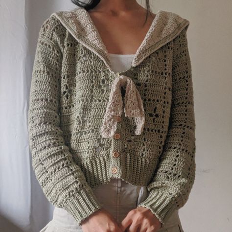 Sunday Fits, Random Crochet, Cardigans Crochet, Cardigan Crochet Pattern, Crochet Beanies, Crochet Cardigans, Crochet Sweaters, Cardigan Crochet, Embroidered Art