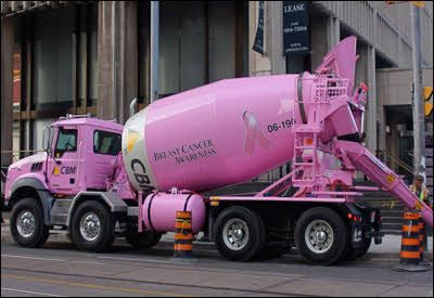 Pink Cement Mixer Pink Trucks, Pink Construction, Pink Wheels, Pink Cars, Concrete Truck, Heavy Haul, Cement Truck, Construction Trucks, Pink Truck