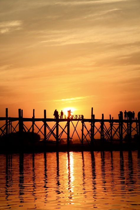 U Bein bridge, Mandalay  http://www.worldtravelbug.com/phototravelguide/mandalay-exotic-and-magical/ Amarapura, Travel Fiji, Fly To Fiji, Sunsets And Sunrises, Travel Maldives, Travel Destinations Photography, Maldives Beach, Myanmar Travel, Visit Maldives