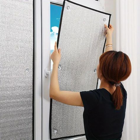 Diy Interior Storm Windows, Weatherproofing Windows, Weather Stripping Windows, Interior Storm Windows, Privacy Shades, Window Sun Shades, Foil Insulation, Storm Windows, Home Insulation