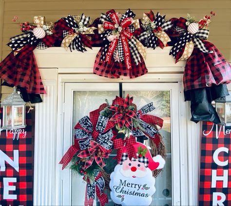 Watch here to learn how I made this fabulous door garland using a pool noodle! https://youtu.be/LdPmZKgNeeg Pool Noodle Front Door Garland, Pool Noodle Christmas Garland Diy, Pool Noodle Christmas Door Garland, Pool Noodle Christmas Archway, Garland Around Door Frame Outside, Pool Noodle Door Garland, Pool Noodle Garland Christmas, Pool Noodle Christmas Garland, Door Garland